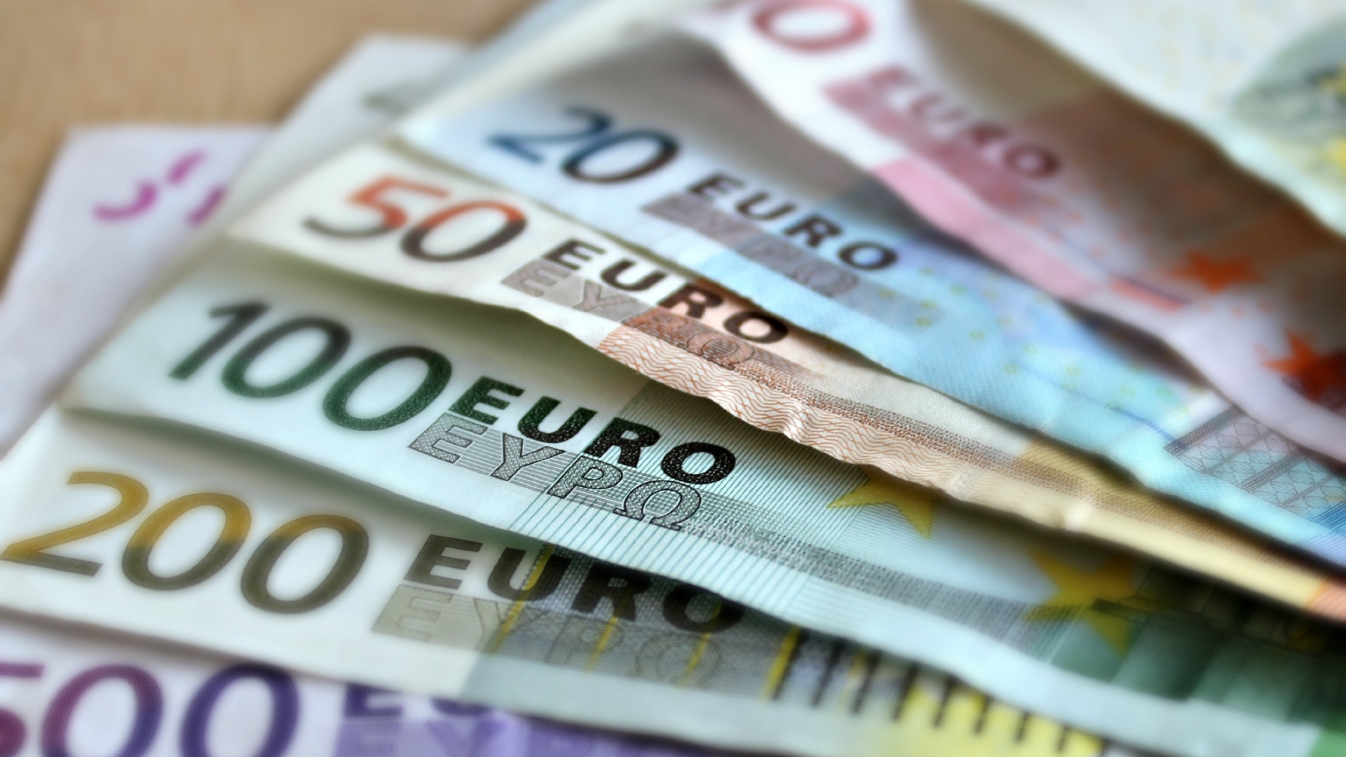 Geld euro cash