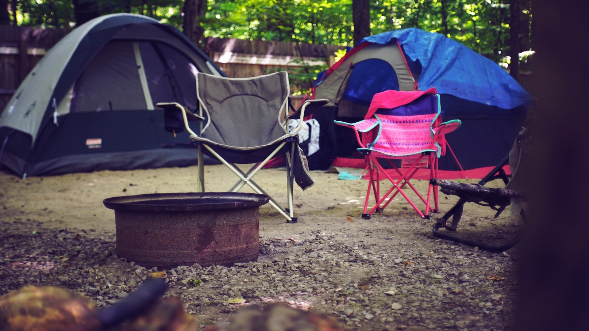 Camping kamperen tent