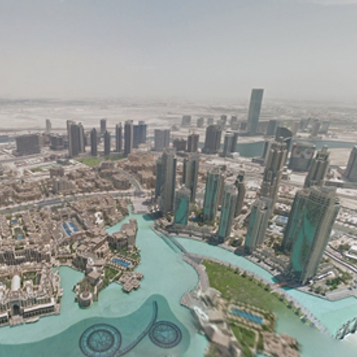 Google Streetview brengt uitzicht Burj Khalifa in beeld