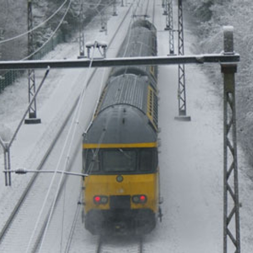 Minder vaak aangepaste treindienst in winter