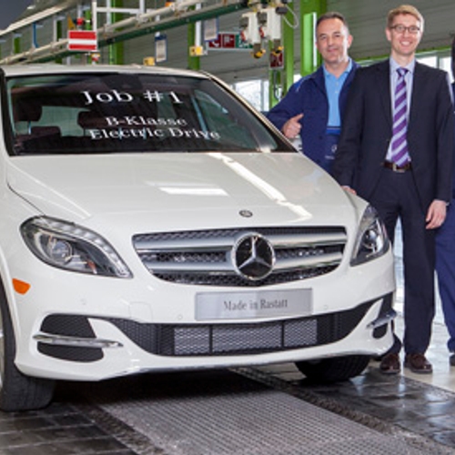 Productie Mercedes-Benz B-Klasse Electric Drive gestart
