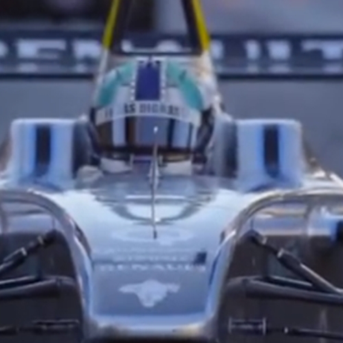 Elektrische Formule 1 auto debuteert in Las Vegas